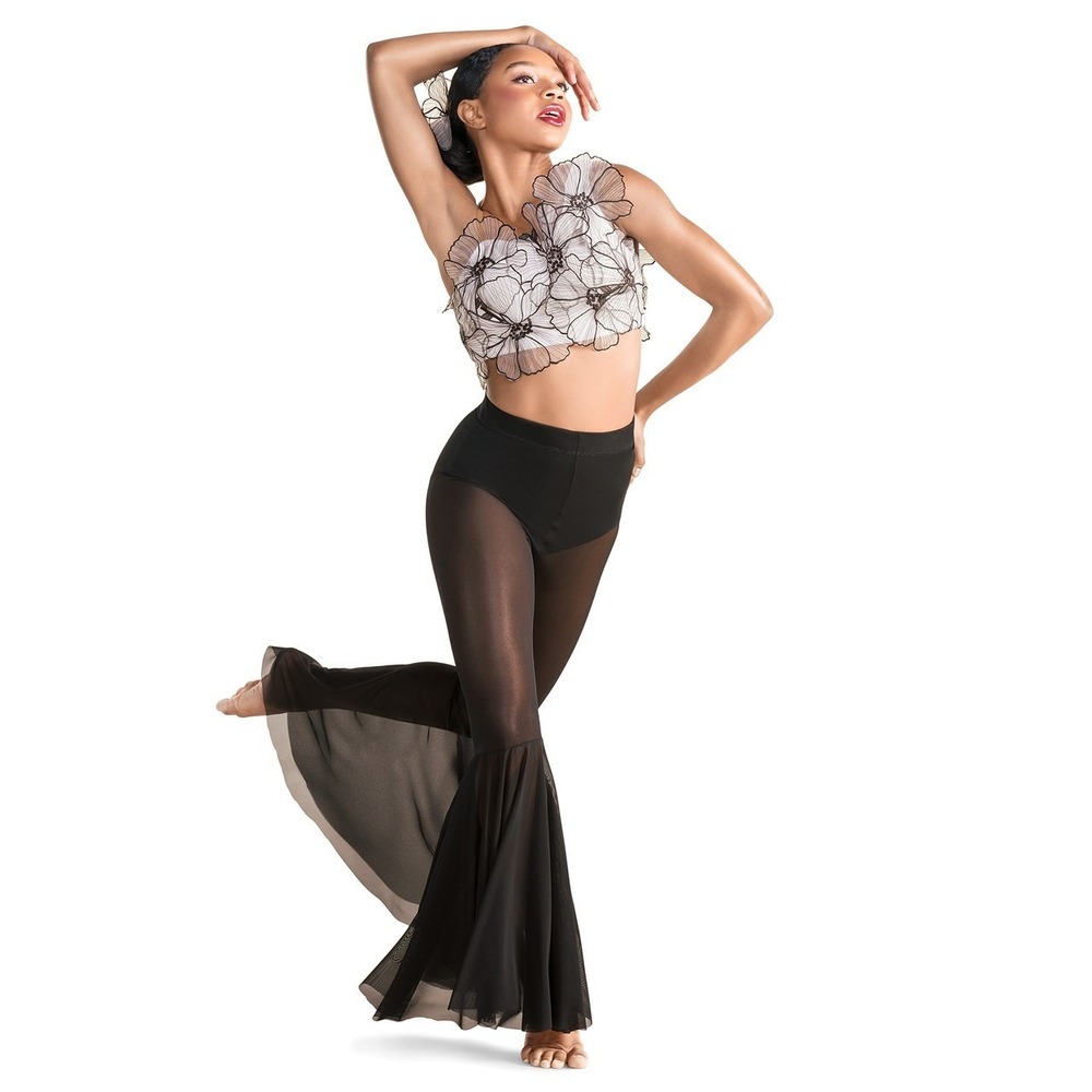 Revolution 10th TENTH HOUSE Sz SA Zinnia Dance Costume 2-Piece Applique Flare - Picture 3 of 14